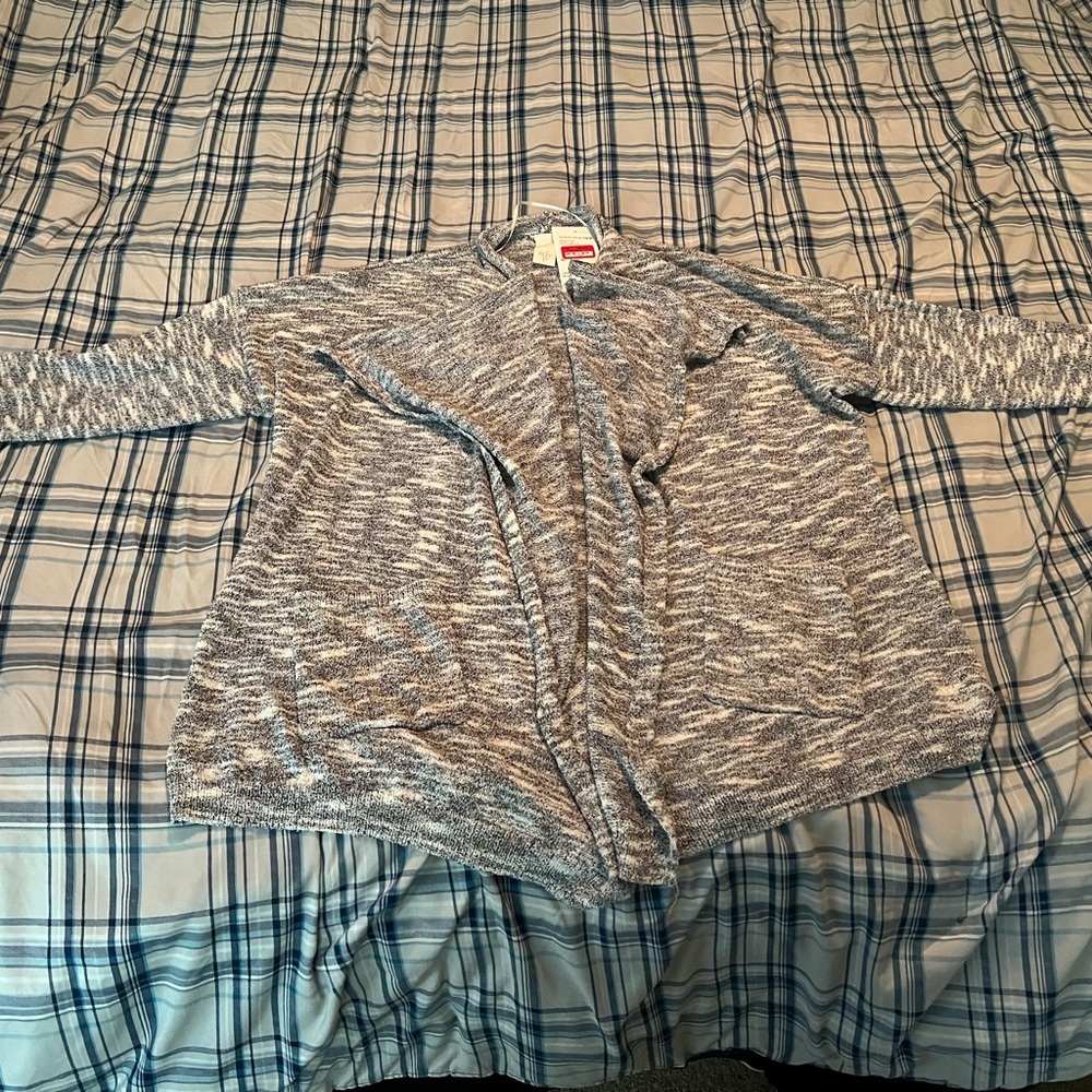 NWT Ady P Neptune Space Dye Cardigan Sweater XL